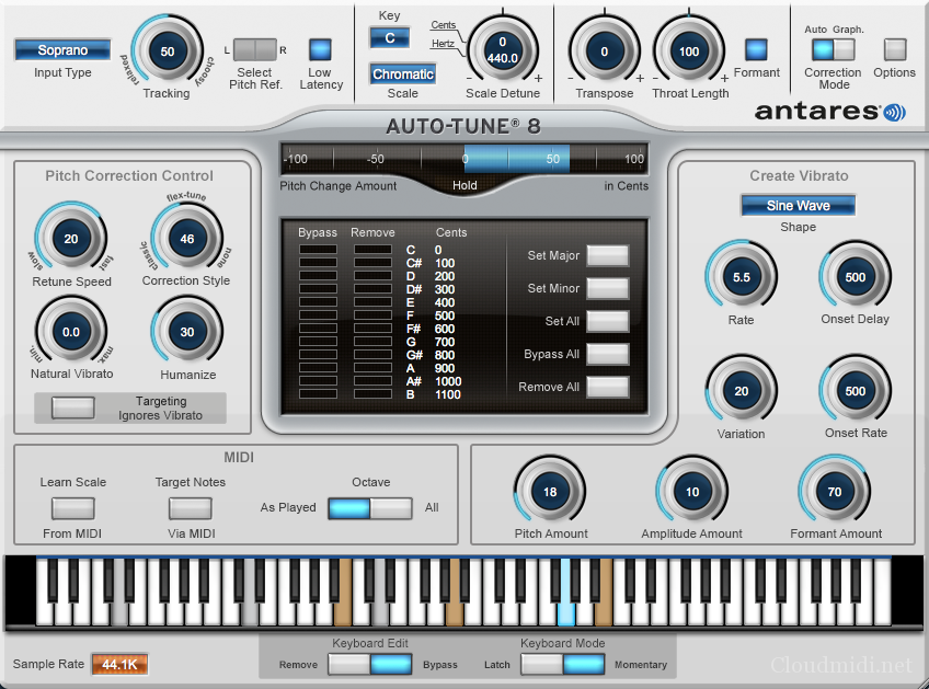 Antares Auto-Tune v8.1.1 WIN VST3