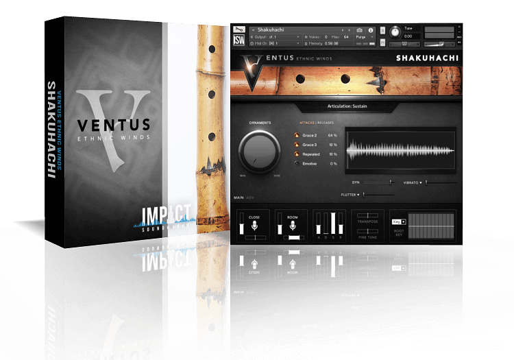 Impact Soundworks Ventus Ethnic Winds Shakuhachi