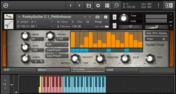 放克吉他音色库-Pettinhouse Funky Guitar v2.5 Kontakt :-1