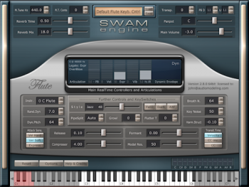 虚拟笛子音源-Audio Modeling SWAM Engine Flutes v2.8.1 CE-win :-1