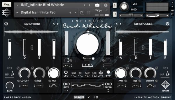 鸟哨氛围音色库-Emergence Audio Infinite Bird Whistle Kontakt :-1