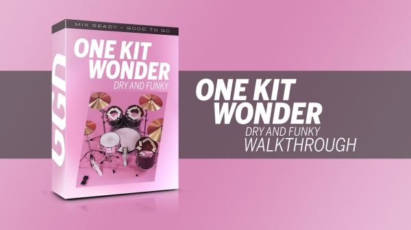 架子鼓音色库-Getgood Drums One Kit Wonder Dry And Funky KONTAKT :-1