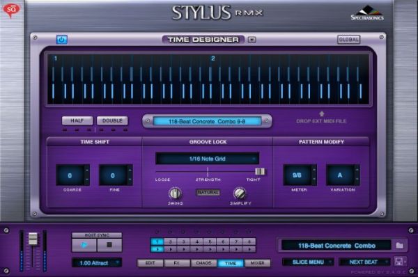 四巨头节奏合成器完整升级包-Spectrasonics Stylus RMX v1.10.2c Update WiN-MAC :-1