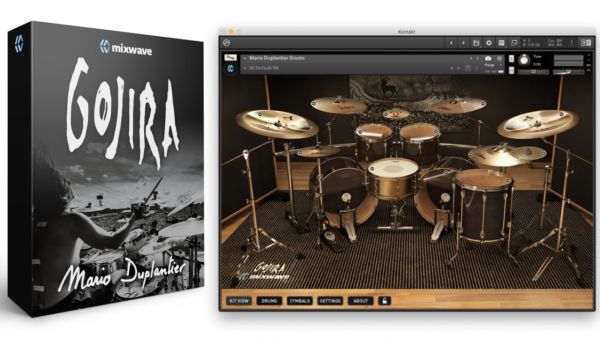 金属架子鼓音源-Mixwave Gojira Mario Duplantier Kontakt WIN-MAC :-1