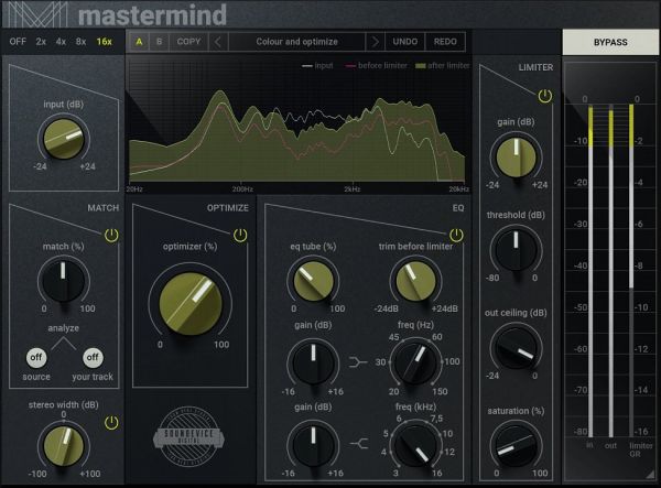 母带混音插件-Soundevice Digital Mastermind v1.1 macOS-MORiA :-1