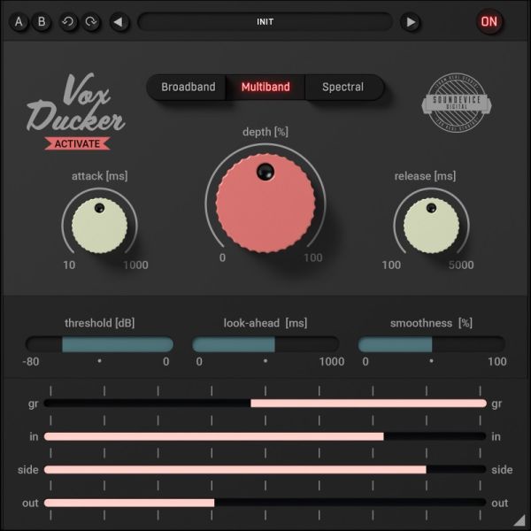 人声闪避处理插件-Soundevice Digital VoxDucker v1.1 WiN-MAC :-1