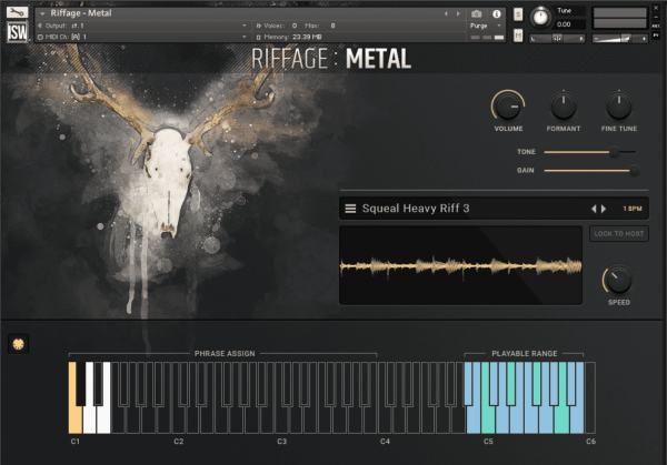 金属吉他Loops音色库-Impact Soundworks Riffage Metal Kontakt :-1