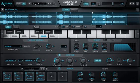 人声切片采样器-Antares Auto-Tune Slice v1.2.0 CE-win :-1