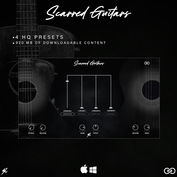 虚拟吉他音源-Scarred Guitars VST WiN-MAC :-1