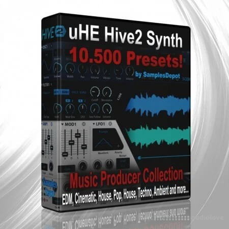 合成器预设合集-Samples Depot 10500 Uhe HIVE2 Synth Presets Bundle :-1