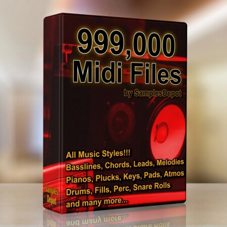 99万MIDI大合集-Samples Depot 999000 Midi Collection Bundle :-1