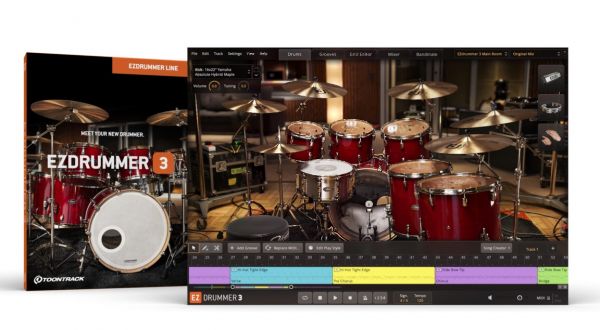 虚拟鼓手音源主程序-Toontrack EZdrummer v3.0.6 CE Update WiN-MAC :-1