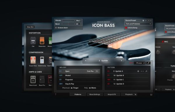 传奇电贝司采样音色库-Native Instruments Session Bassist Icon Bass Kontakt :-1