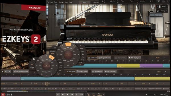 虚拟钢琴音源含原厂拓展-Toontrack EZkeys 2 v2.0.0 + Core Library CE WiN-MAC :-1