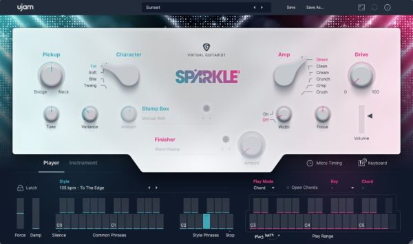 虚拟吉他手-uJAM Virtual Guitarist SPARKLE v2.1.0 VR WiN-MAC :-1