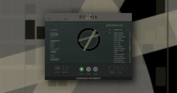 电子嘻哈节奏音色库-Cinematique Instruments Rytmik 2 Kontakt :-1