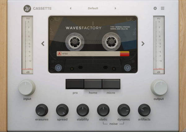 磁带机模拟插件-Wavesfactory Cassette v1.0.6 R2R-win :-1