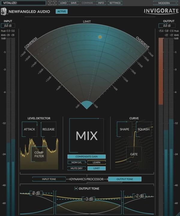 压缩/限制/过载效果器-Newfangled Audio Invigorate v1.2.6 R2R-win :-1