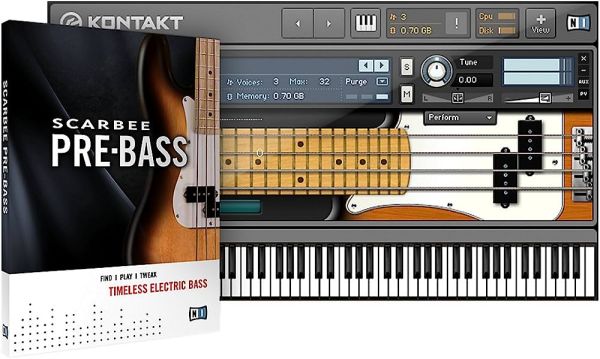 永恒电贝司-Native Instruments Scarbee Pre Bass 1.2.0 Kontakt :-1