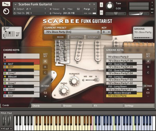 放克电吉他-Native Instruments Scarbee Funk Guitarist v1.2 Kontakt :-1