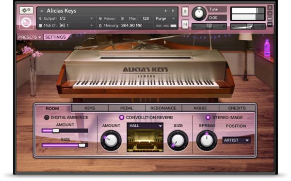 爱丽丝钢琴-Native Instruments Alicia's Keys Kontakt :-1