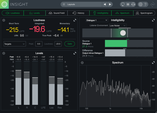 音频计量分析插件-iZotope Insight 2 v2.4.0 KD-mac :-1