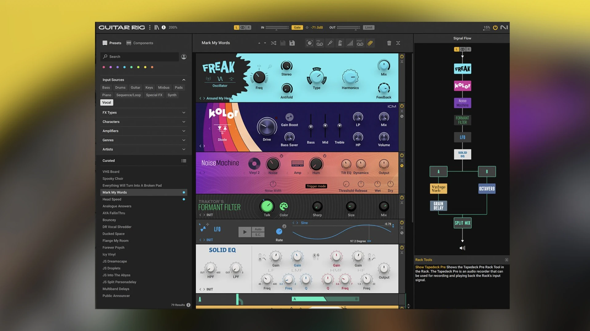 经典吉他效果器-Native Instruments Guitar Rig 7 v7.0.1 R2R-win :-1