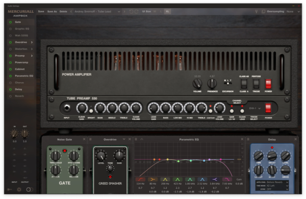 吉他放大效果器-Mercuriall AmpBox v1.3.0 R2 CE-win :-1