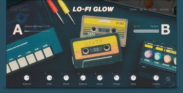 低保真综合音色库-Native Instruments Lo-Fi Glow v2.0.0 Kontakt :-1