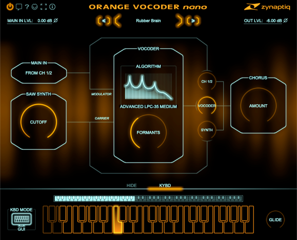 人声合成效果器-Zynaptiq ORANGE VOCODER NANO v4.0.3 R2R-win :-1