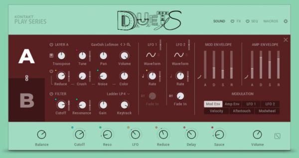 电子嘻哈人声合成音色-Native Instruments Play Series DUETS v2.0.0 Konakt :-1