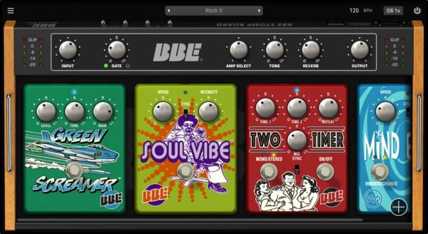 吉他效果器插件-BBE Sound Stomp Board v1.6.0 R2R-win :-1