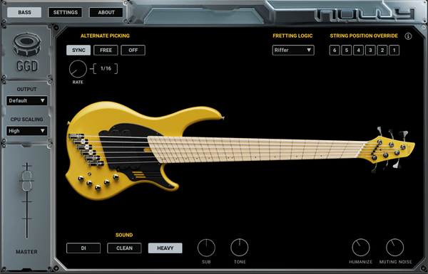 诺利贝斯音色-GetGood Drums The Nolly Bass Library KONTAKT :-1