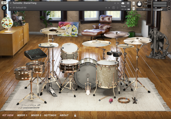丹尼尔鼓音色-Mixwave Turnstile Daniel Fang KONTAKT :-1