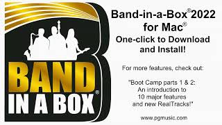 29天试用完整安装版-Band-in-a-Box 2022 Build 611 Full ZH_RePack For macOS :-1