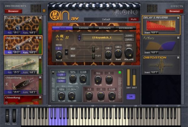 吹拉弹打中国民乐音源插件版-Kong Audio Chinee Orchestra FE v2.1.2 VSTi WiN :-1