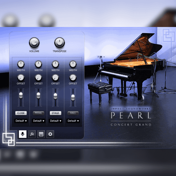 雅马哈C7大钢琴音色-Impact Soundworks Pearl Concert Grand v2.4.1 Kontakt :-1