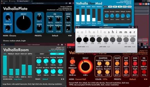 经典混响延迟效果套装-ValhallaDSP Bundle v2023.12 CE-mac :-1