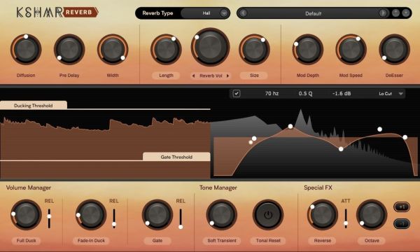 混响效果器-W.A. Production KSHMR Reverb v1.2.0 U2B Mac-MORiA :-1