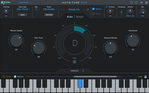 人声自动修音/电音插件-Antares Auto-Tune Pro X v10.3.1 CE-win :-1