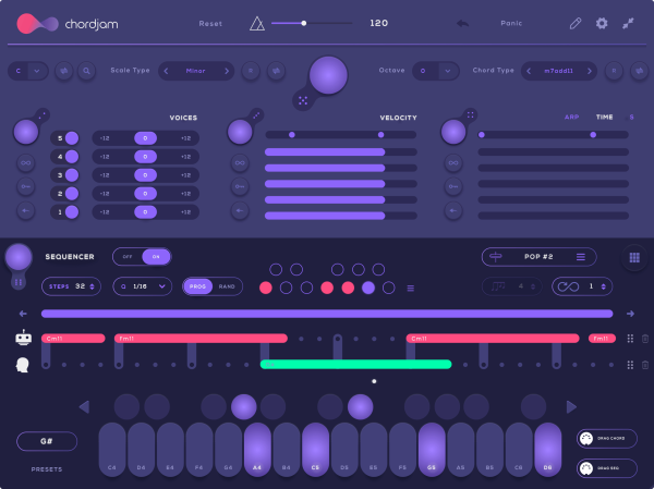 智能和弦生成器-Audiomodern Chordjam v1.5.0 U2B Mac-MORiA :-1