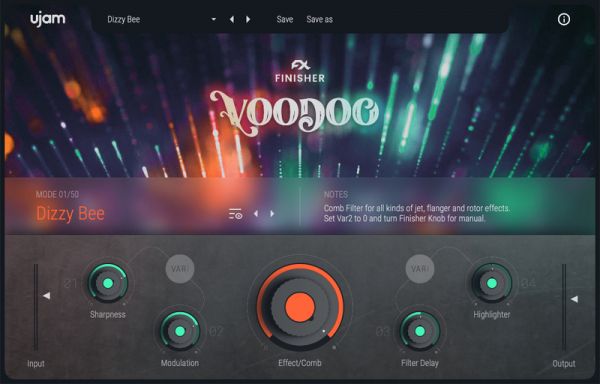 创意吉他效果器-UJAM Finisher VOODOO v1.2.0 U2B Mac-MORiA :-1