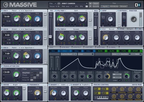 电子合成器-Native Instruments Massive v1.6.0 R2R-win :-1