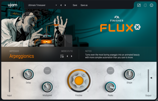 多重特效效果链插件-uJAM Finisher FLUXX v1.2.0 U2B Mac-MORiA :-1