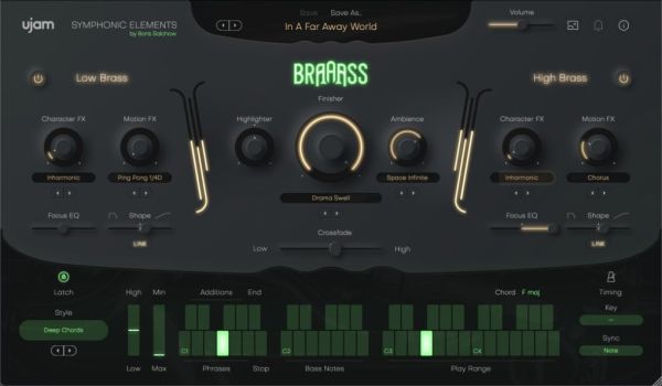 汉斯齐默铜管音源-uJAM Symphonic Elements BRAAASS v1.1.1 Mac-MORiA :-1