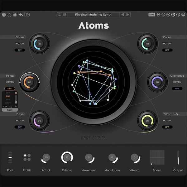 物理建模合成器-BABY Audio Atoms v1.0.0 R2R WiN-MAC :-1