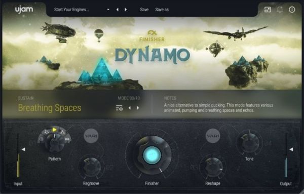 动画音景氛围效果器-uJAM Finisher DYNAMO v1.2.0 U2B Mac-MORiA :-1