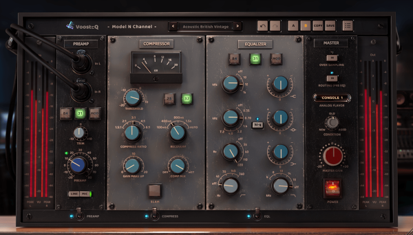 模拟混音通道条插件-VoosteQ Model N Channel v1.0.2 macOS-HCiSO :-1