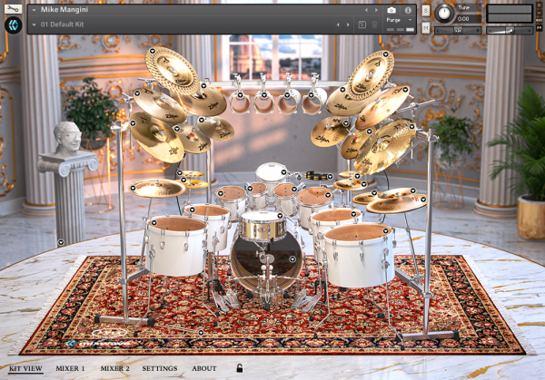 麦克·曼格尼鼓音色-MixWave Mike Mangini Kontakt :-1
