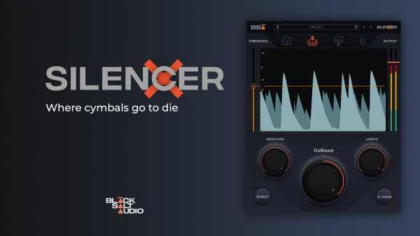 鼓声混音插件-Black Salt Audio Silencer v1.0.8 macOS :-1